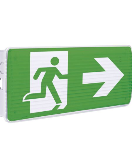 BRY-EXIT-LED-5W-DUAL-IP65-WHT-EMERGENCY EXIT