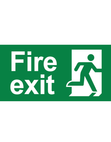 BRY-EXIT SING-FIRE EXIT -PVC
