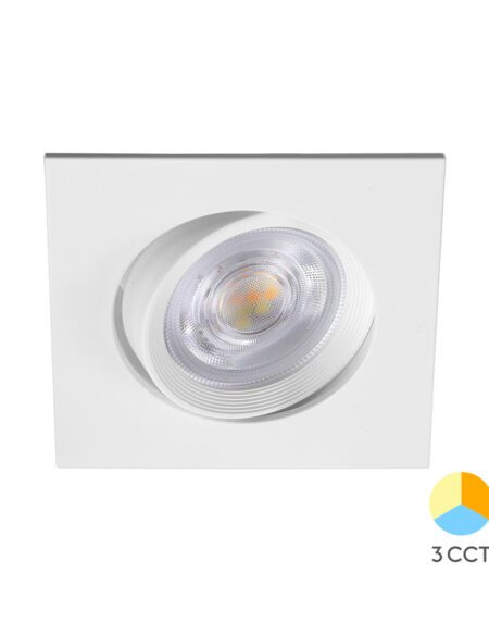 BRY-SPOTLED G3-7W-SQR-WHT-3IN1-LED SPOTLIGHT