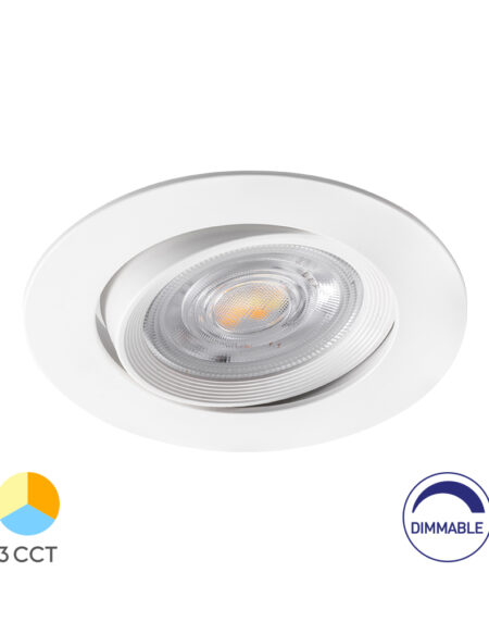 BRY-SPOTLED G3-7W-RND-WHT-3IN1-DIM-LED SPOTLIGHT