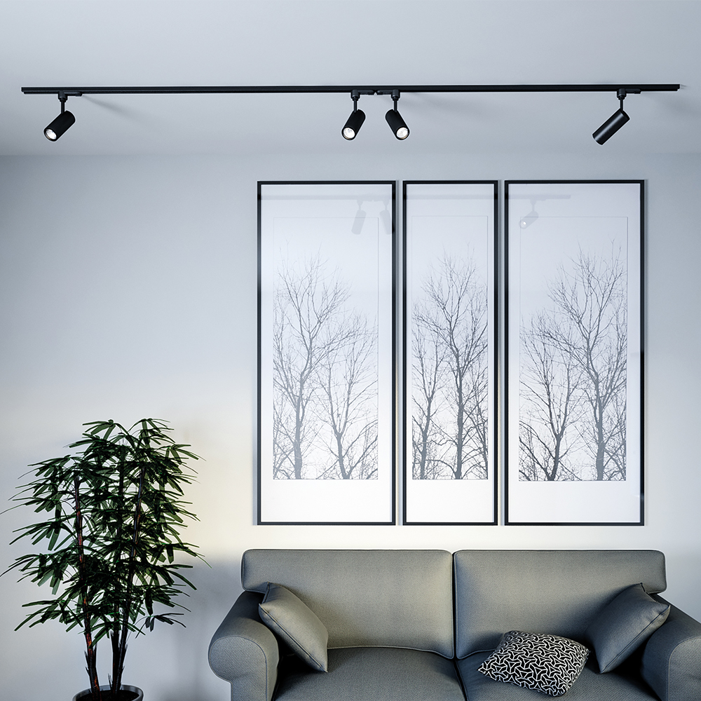 Šinski reflektor A15 15W COB Crna 5000K - Слика 2