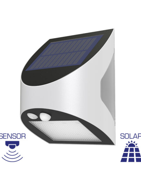 Solarna zidna lampa SOLARIS 3W 6500K