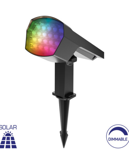BRY-SPIKE-12W-GRY-RGB-IP65-SPIKE LIGHT