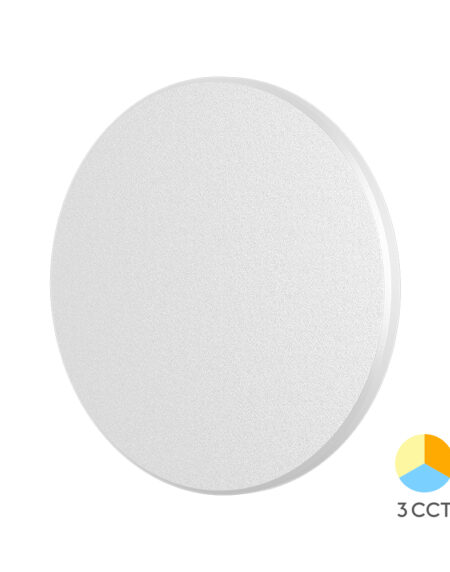 Zidna lampa PALERMO S Bela 10W 3IN1