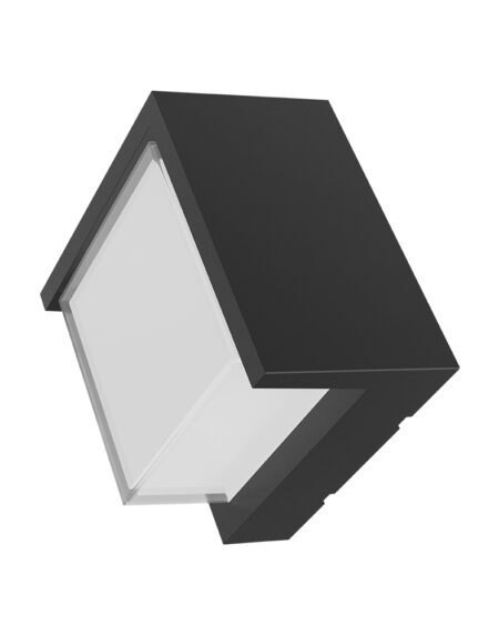 Zidna lampa WALLS G1 Crna 15W 3000K