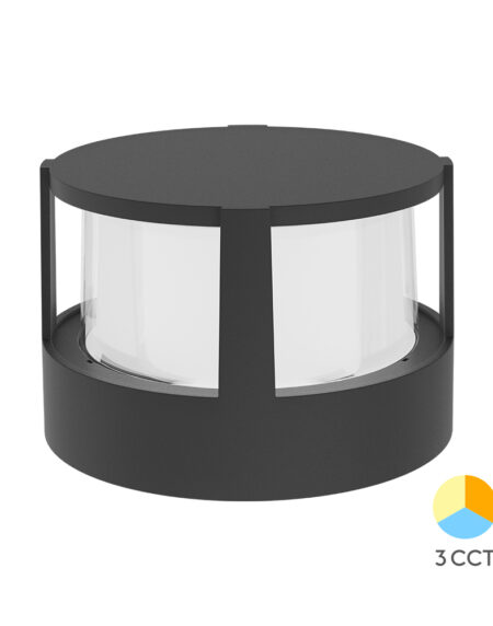 Zidna lampa WALLS G1 RND Siva 15W 3IN1