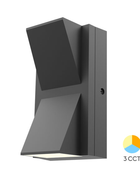 Zidna lampa VEKTA C WL.2 Siva 2x6W 3IN1