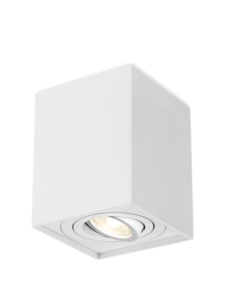 BRY-GAMA-8010-SQR-WHT-GU10-SPOTLIGHT