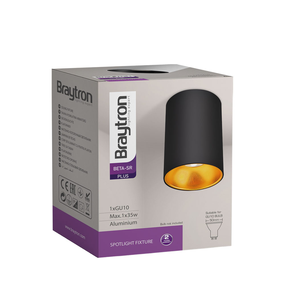 BRY-BETA-8012-RND-BLC-GU10-SPOTLIGHT - Слика 6