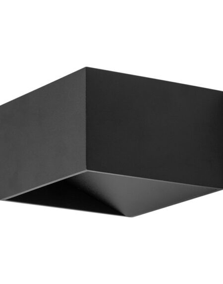 BRY-AVVA-WL02-8W-SQR-BLC-3000K-WALL LIGHT