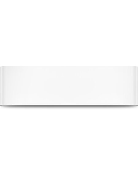 BRY-AVVA-WL04-12W-300L-RCT-WHT-3000K-WALL LIGHT