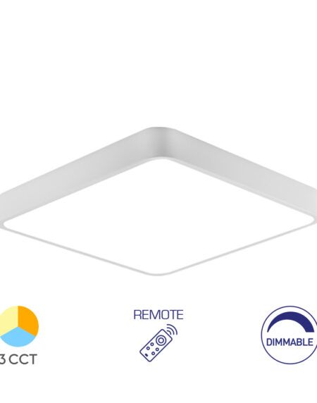 Plafonjera BLADE kocka 45w 3u1 bela