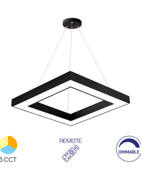 BRY-BLADE-PD-SQR-BLC-45W-RMT-CEILING LIGHT