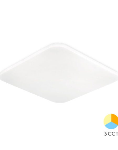 LED Plafonjera JADE 34W 3u1 kocka