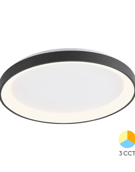 LED Plafonjera BELLA – 3u1 36W krug crna