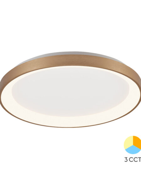 LED Plafonjera BELLA – 3u1 36W krug zlatna