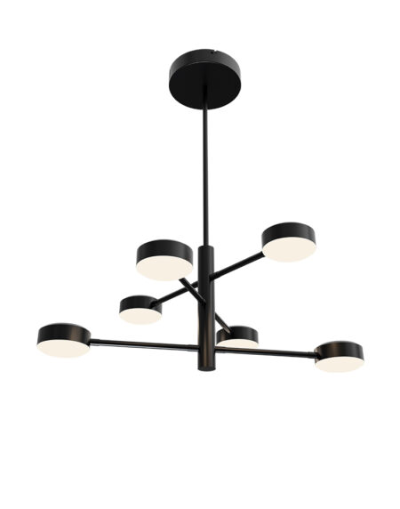 BRY-ARCANA-PD-48W-6H-BLC-3000K-PENDANT LIGHT