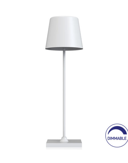 LED stona lampa 3000K bela