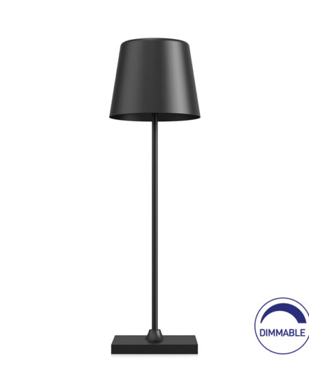 LED stona lampa 3000K crna