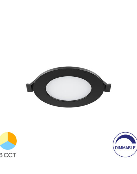 BRY-SMD-CRP-4W-RND-DIM-3INC-BLC-3IN1-LED PANEL