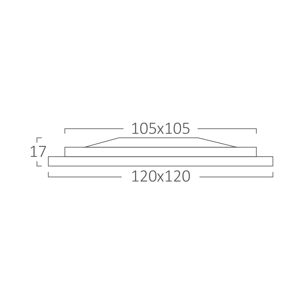 BRY-SMD-CSD-6W-4INC-WHT-3IN1-LED PANEL LIGHT - Слика 5