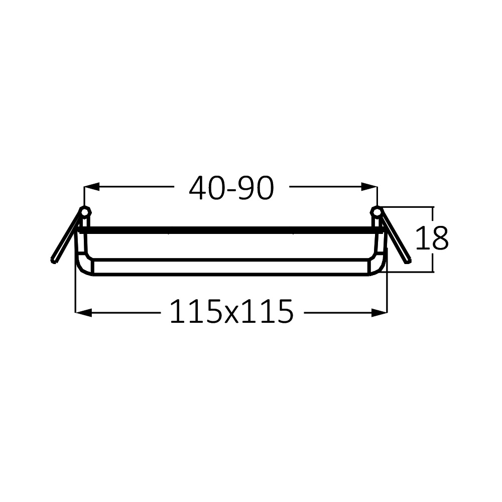 BRY-SMD-ADR-16W-SQR-ADJ-WHT-3 IN 1-LED PANEL - Слика 5