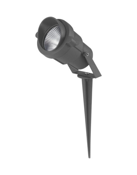 BRY-SPOTLUX-9W-GRY-3000K-IP65-LED SPIKE LIGHT