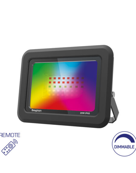 BRY-FLOOD-SF-20W-BLC-RGB-IP65-LED FLOODLIGHT