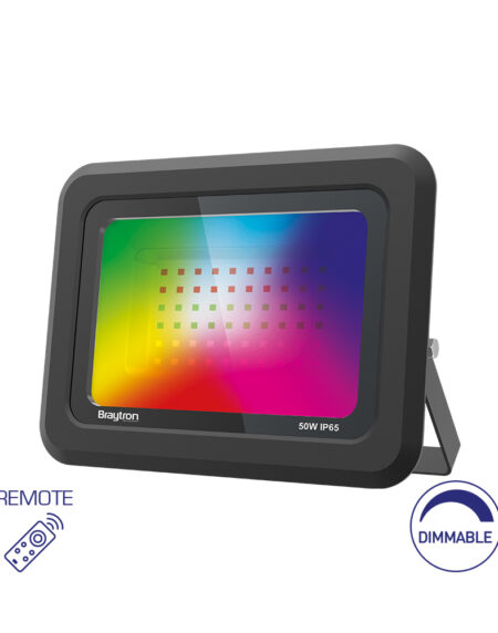 BRY-FLOOD-SF-50W-BLC-RGB-IP65-LED FLOODLIGHT