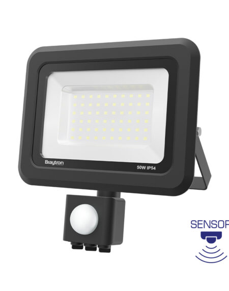 BRY-FLOOD-SF-50W-BLC-6500K-SNS-IP54-LED FLOODLIGHT