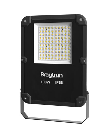 BRY-FLOOD-PL-100W-GRY-4000K-IP66-LED FLOODLIGHT