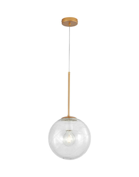 BRY-S002R-1H-G9-GLD-PENDANT LIGHT