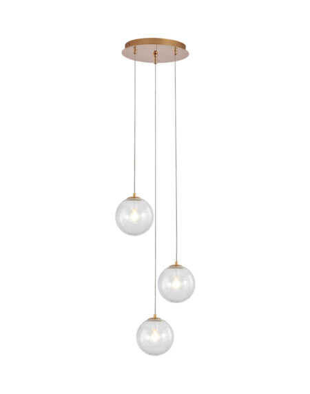 BRY-S002R-3H-G9-GLD-PENDANT LIGHT