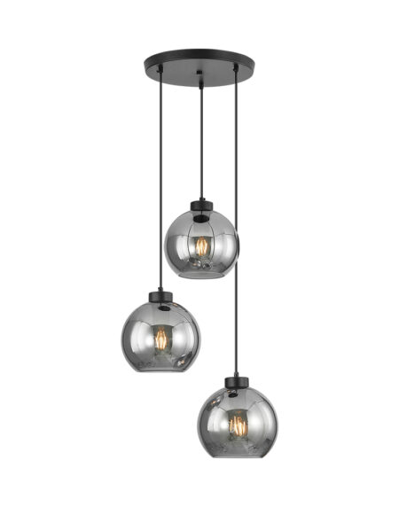BRY-S005R-3H-E27-SMK-PENDANT LIGHT