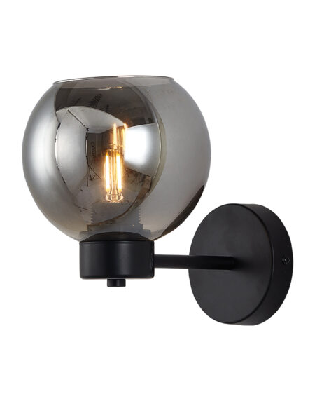 BRY-S005W-1H-E27-SMK-WALL LIGHT
