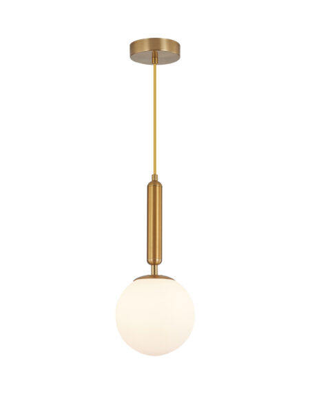 BRY-S006R-1H-G9-OPL-GLD-PENDANT LIGHT