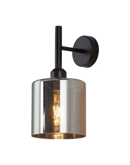 BRY-S007W-1H-E27-SMK-WALL LIGHT