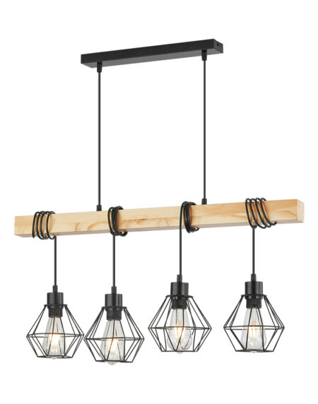 BRY-D002S-4H-E27-WDN-PENDANT LIGHT