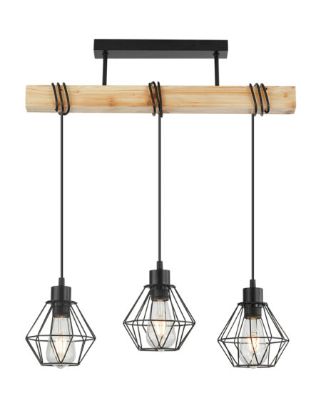 BRY-D002C-3H-E27-WDN-PENDANT LIGHT