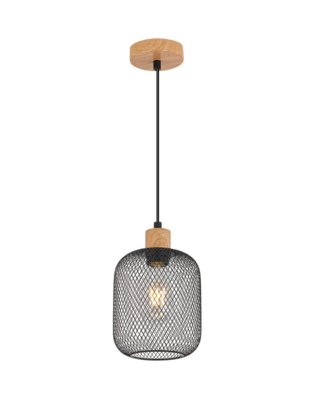 BRY-W001R-1H-E27-WDN-PENDANT LIGHT