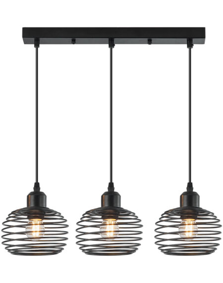 BRY-W008S-3H-E27-BLC-PENDANT LIGHT
