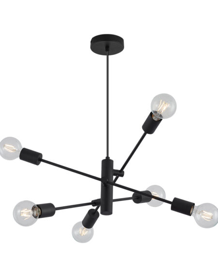 BRY-G004C-6H-E27-BLC-PENDANT LIGHT