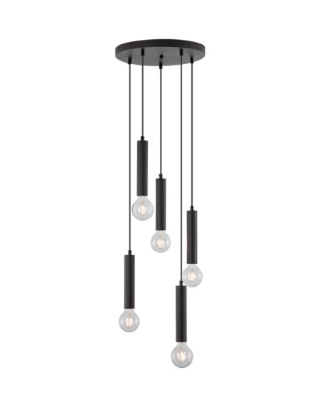 BRY-G005R-5H-E27-BLC-PENDANT LIGHT