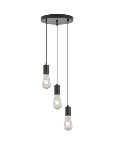 BRY-G006R-3H-E27-BLC-PENDANT LIGHT