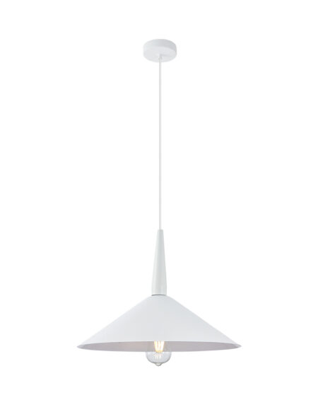 BRY-P009R-1H-E27-WHT-PENDANT LIGHT