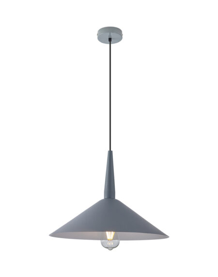 BRY-P009R-1H-E27-GRY-PENDANT LIGHT