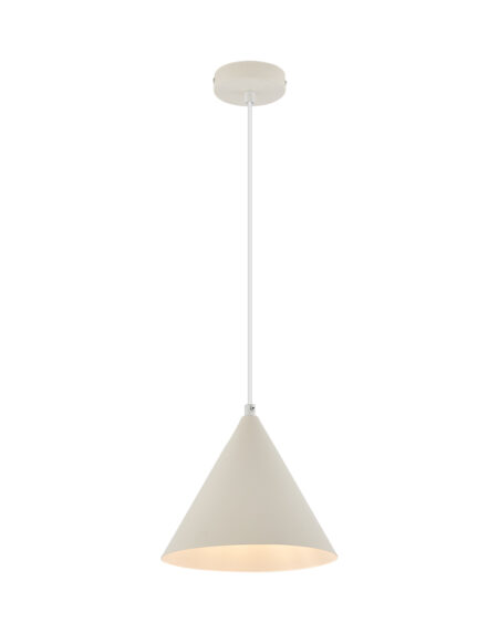 BRY-P010R-1H-E27-WHT-PENDANT LIGHT