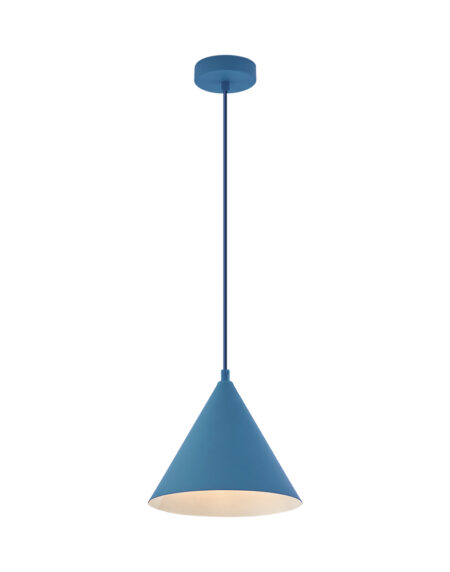BRY-P010R-1H-E27-BLU-PENDANT LIGHT