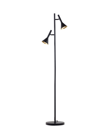 Podna lampa GU10 Crna