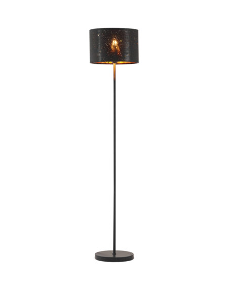 Podna lampa Svemir Crna